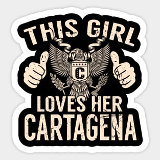 CARTAGENA Sticker
